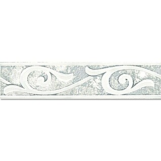 Tegelrand Marmer ruit (4,5 x 20 cm, Grijs)