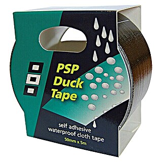Duck Tape Zwart, 5 m x 50 mm (Zwart, 5 m x 50 mm)