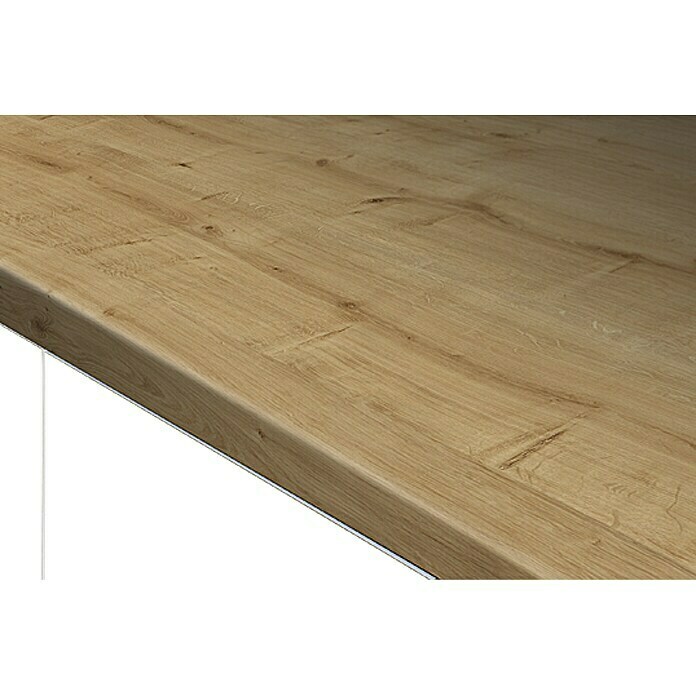 Resopal Basic Küchenarbeitsplatte nach Maß (Mountain Oak, Max. Zuschnittsmaß: 365 cm, Stärke: 3,8 cm, Breite: 90 cm)