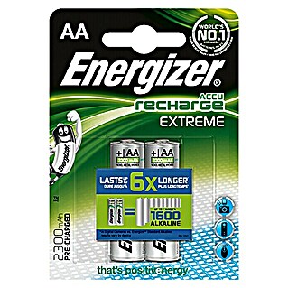 Energizer Accu Rechargeable Extreme (Mignon AA, 1,2 V, 2 st.)