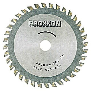 Proxxon Cirkelzaagblad No 28732 (80 mm, Aantal tanden: 36, Hardmetaal)