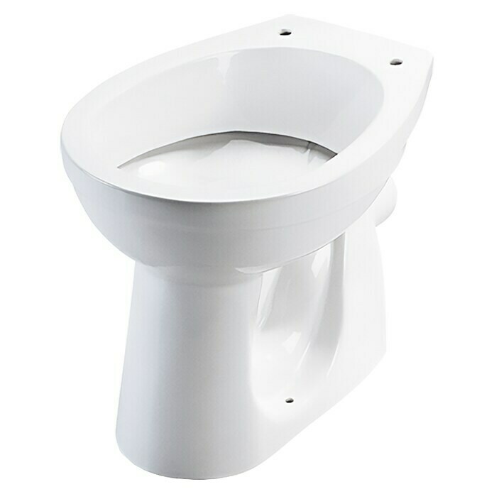 Simena Stand-WC (Tiefspüler, WC Abgang: Waagerecht, Weiß)