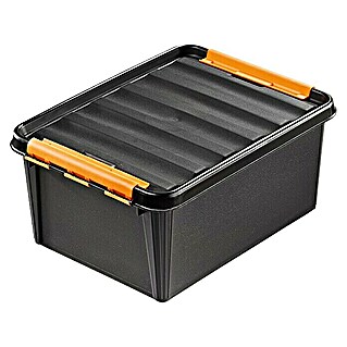 SmartStore Kutija za pohranjivanje (D x Š x V: 50 x 39 x 26 cm, Plastika, Crne boje)