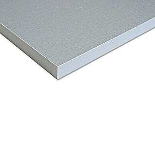 Schap (Zilver metallic, 80 x 20 x 1,6 cm)