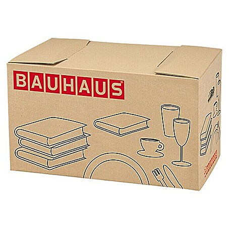 BAUHAUS Bücher- & Geschirrbox (Traglast: 40 kg, 58 x 33 x 33,5 cm)