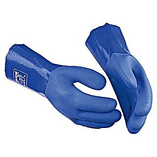 Guide Schutzhandschuhe 143 PVC (Konfektionsgröße: 10, Blau)