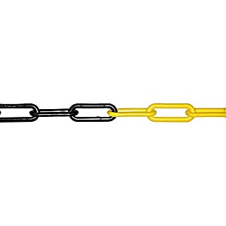 Stabilit Plastični lanac po dužnom metru (6 mm, Plastika, Crno-žute boje)