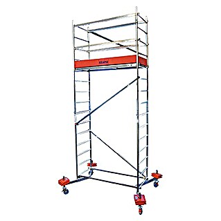 Krause ClimTec Elemento de refuerzo 1ª extensión (Altura de trabajo: 5 m, Capacidad de carga plataforma: 180 kg, Tamaño de plataforma: 0,9 m²)