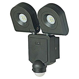 Starlux LED vanjski reflektor sa senzorom pokreta (20 W, D x Š x V: 85 x 205 x 240 mm, Crne boje, IP44)