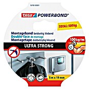 Tesa Powerbond Montagetape Ultra Strong (5 m x 19 mm)