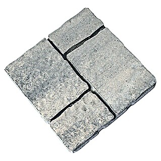 EHL Terrassenplatte Germanenplatte (Anthrazit/Creme, 40 x 40 x 6 cm, Beton)