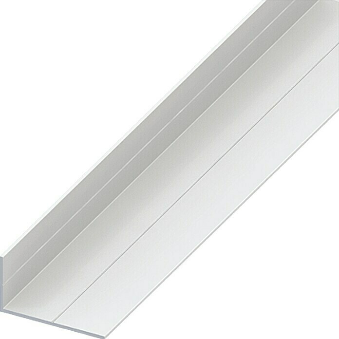 Kantoflex Winkelprofil (1.000 x 12,5 x 7,5 mm, Stärke: 1 mm, Hart-PVC, Weiß)