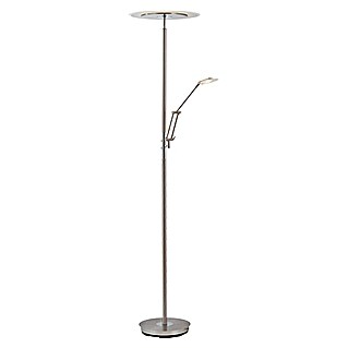 Tween Light Lámpara de pie LED Cesana (20 W, Altura: 180 cm, Níquel mate, Blanco cálido)