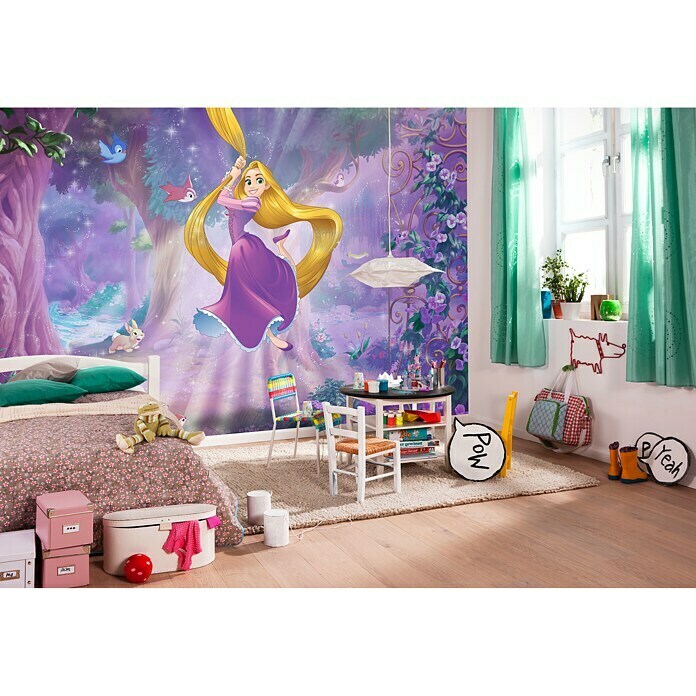 Komar Disney Edition 4 Fototapete Rapunzel (8-tlg., 368 x 254 cm)