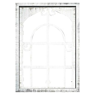 Espejo decorativo (50 x 70 cm, Blanco)