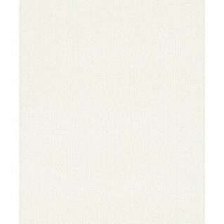 Rasch Tapetenwechsel Vliestapete Classic Style (Weiß, Uni, 10,05 x 0,53 m)