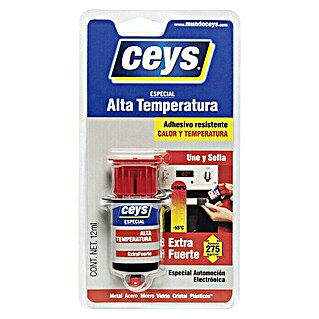 Ceys Adhesivo bicomponente Alta temperatura (Incolora / Transparente, 12 ml)