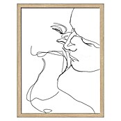 ProArt Gerahmtes Bild Sketch Faces II (B x H: 33 x 43 cm)