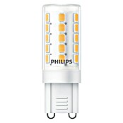 Philips Bombilla LED (3,2 W, G9, Color de luz: Blanco cálido, Tubular)