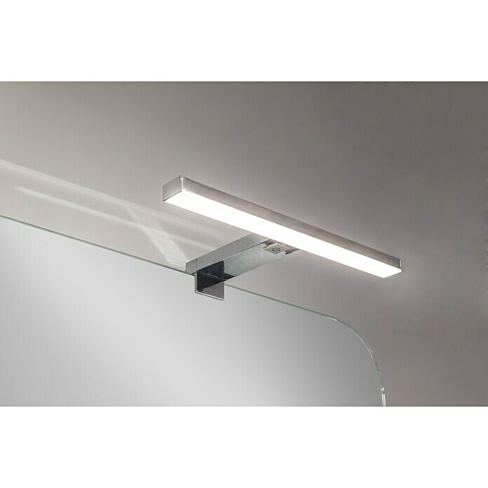 Aplique LED para espejo  Leo 60 cm (12 W, Cromo, L x An x Al: 13 x 60 x 4,2 cm)