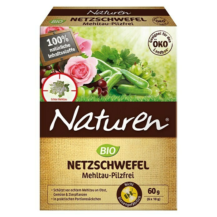 Substral Naturen Pilzfrei Netzschwefel (6 x 10 g)