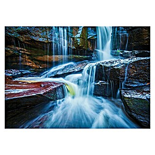 Fototapete Wasserfall II (B x H: 254 x 184 cm, Papier)