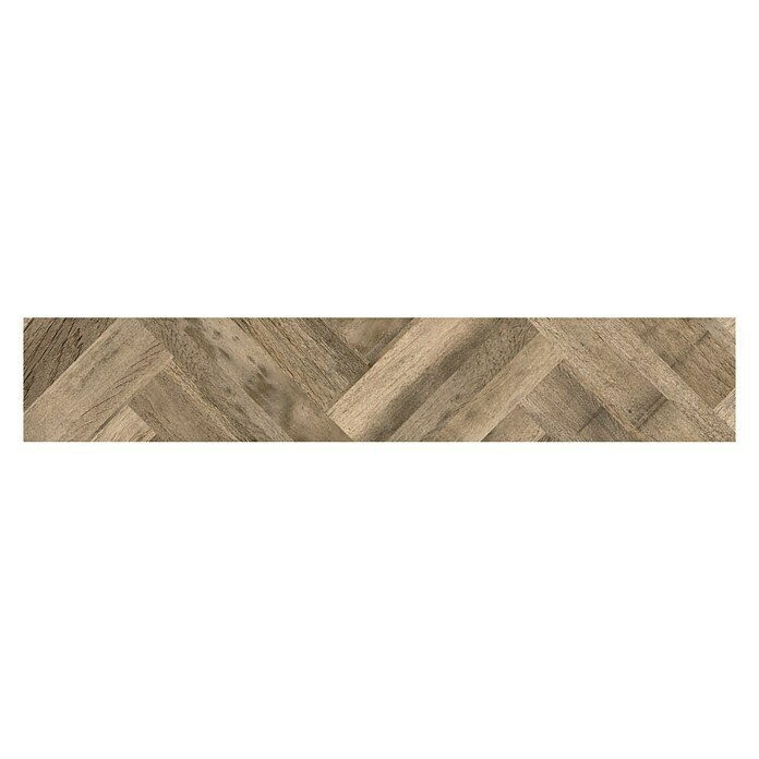 Resopal Küchenrückwand Fixmaß Acryl (Herringbone Barrel, 360 x 62 cm, Stärke: 37 mm, Holz)