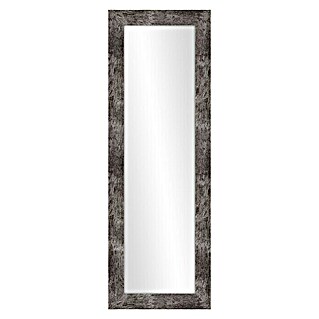 Espejo de pared Stone (38 x 140 cm, Plateado vintage)