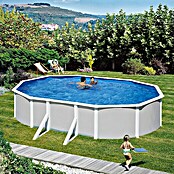 myPool Pool-Set Feeling (500 x 300 x 120 cm, 16.000 l, Grau)