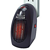 Heizlüfter Starlyf Fast Heater (400 W, Schwarz, L x B x H: 8,5 x 8,8 x 15,9 cm)