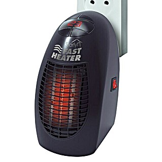 Miniverwarming Starlyf Fast Heater (400 W, Zwart, l x b x h: 8,5 x 8,8 x 15,9 cm)