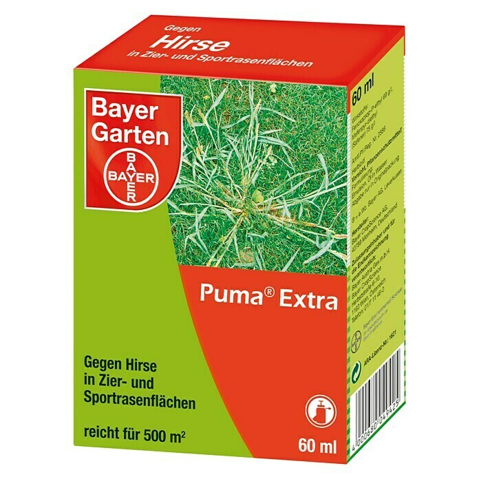 Bayer Garten Unkrautbekämpfung Puma Extra Hirsefrei 