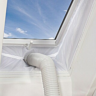 PR Klima Aislamiento para ventanas Hot Air Stop HT800 XL (Blanco, Ancho: 60 cm)