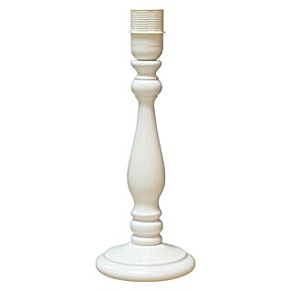 Idp Lampshades Lámpara de sobremesa Clásica (60 W, L x An x Al: 12 x 12 x 25 cm, Blanco, E27)