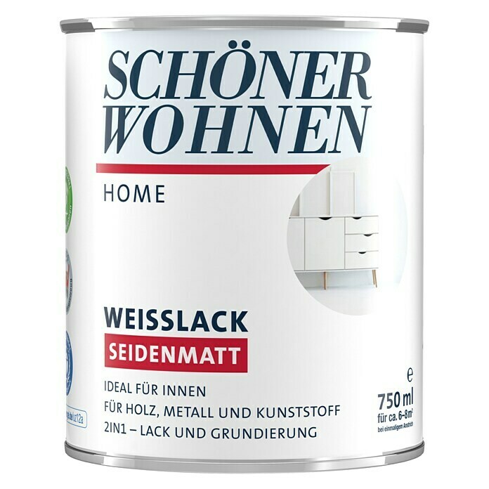 SCHÖNER WOHNEN-Farbe Home Weißlack 