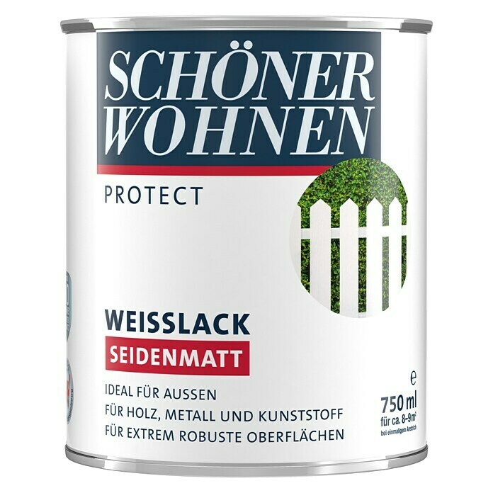 SCHÖNER WOHNEN-Farbe Protect Weißlack 
