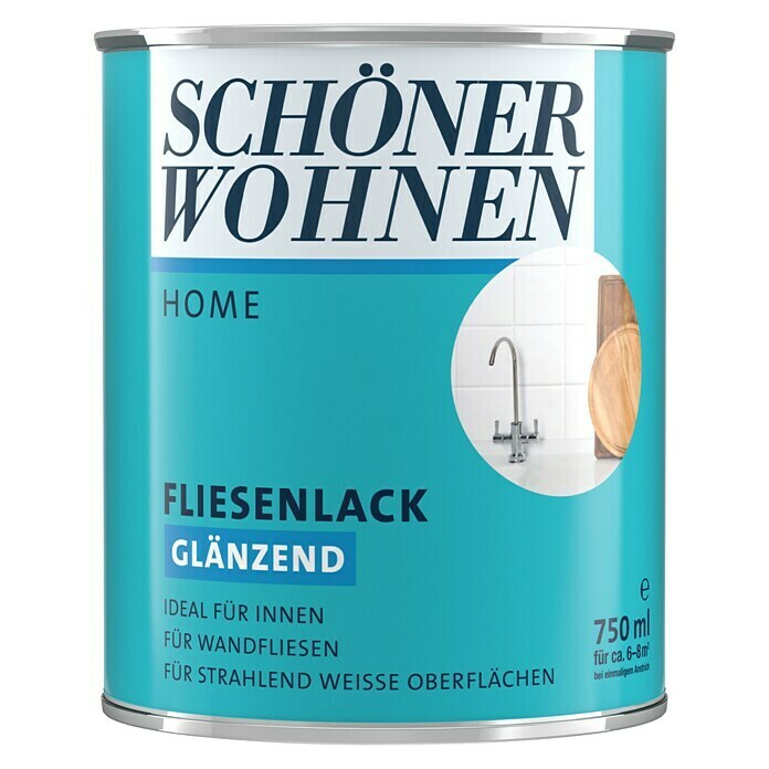 Schöner Wohnen DurAcryl Lak za pločice (Bijelo, Sjajno)