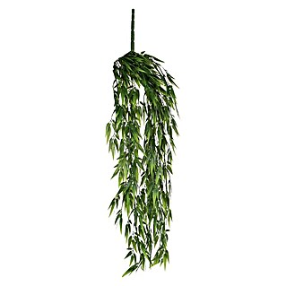 Planta artificial Bambú verde (Altura: 80 cm, Verde, Plástico)