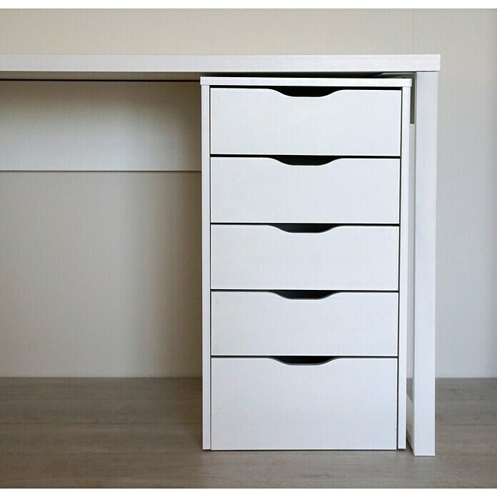Muebles Pitarch Cómoda Eko (L x An x Al: 43 x 40 x 71 cm, Blanco)
