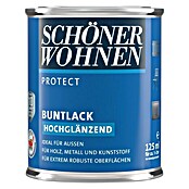 Schöner Wohnen ProfiDur Buntlack  RAL 6005 (Moosgrün, 125 ml, Hochglänzend)
