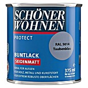 Schöner Wohnen ProfiDur Buntlack RAL 5014 (Taubenblau, 375 ml, Seidenmatt)