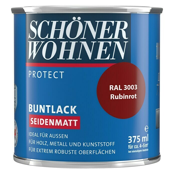 SCHÖNER WOHNEN-Farbe Protect Buntlack RAL 3003 