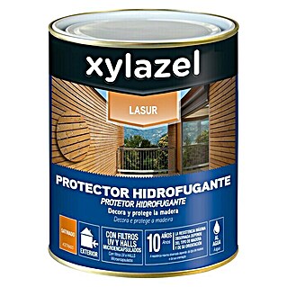 Xylazel Protección para madera Lasur hidrofugante (Teca, 750 ml)