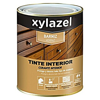 Xylazel Barniz Tinte interior (Roble, 750 ml, Brillante)