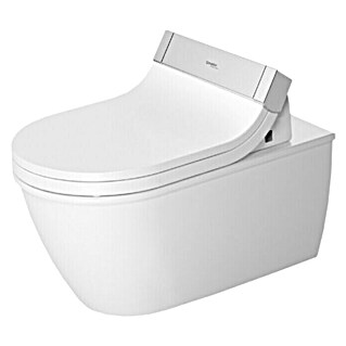Duravit Darling New Wand-Dusch-WC (Mit Spülrand, Mit schmutzabweisender Glasur, Spülform: Tief, WC Abgang: Waagerecht, Weiß)