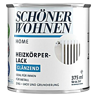 SCHÖNER WOHNEN-Farbe Home Heizkörperlack (Weiß, 375 ml, Glänzend)