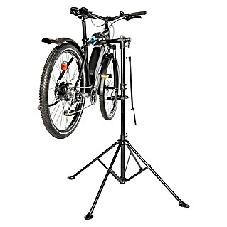 Fischer Fahrradmontageständer Premium (360° drehbar, Tragkraft: 35 kg, Höhenverstellung: 113 cm - 186 cm)