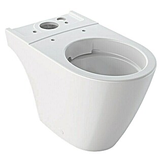 Geberit iCon Stand-WC (Spülrandlos, Ohne Spezialglasur, Spülform: Tief, WC Abgang: Senkrecht, Weiß)