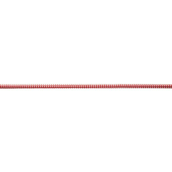 FSE Robline Leine Meterware Dinghy Control (6 mm, Weiß/Rot, Polyester)
