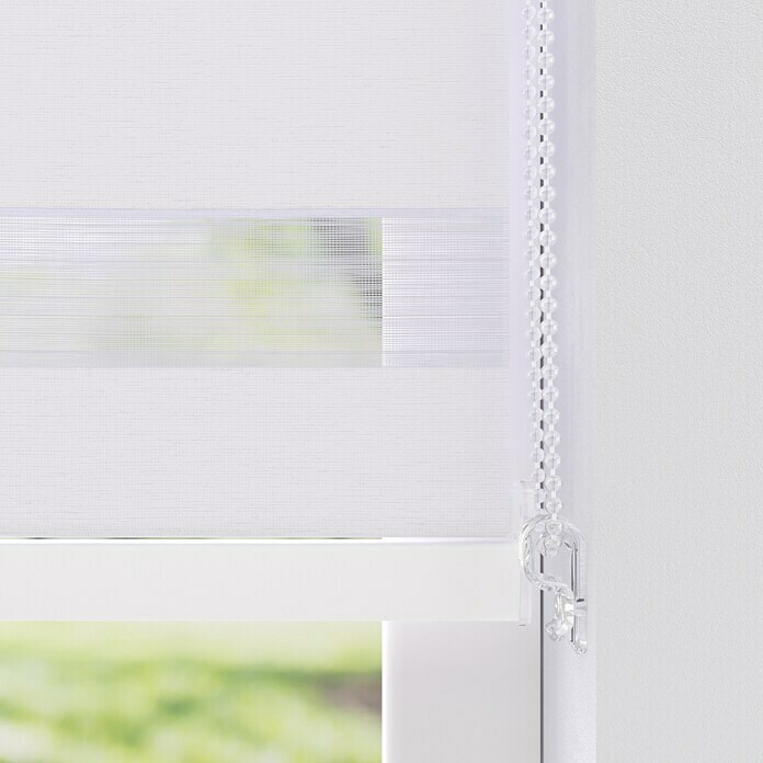 Expo Ambiente Doppelrollo mit Kassette (B x H: 170 x 240 cm, Weiß)